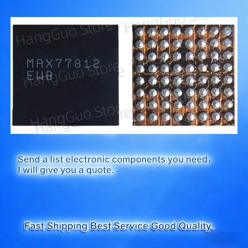 5pcs/Lot Brand new and original    MAX77812EWB MAX77812 For NS SWITCH console power IC BGA Chipset
