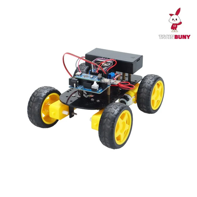 Gesture Sensing Control Smart Car DIY Assembly Kit Compatible With Arduino NANO diy kit electronics 6 dof arm kit man robot