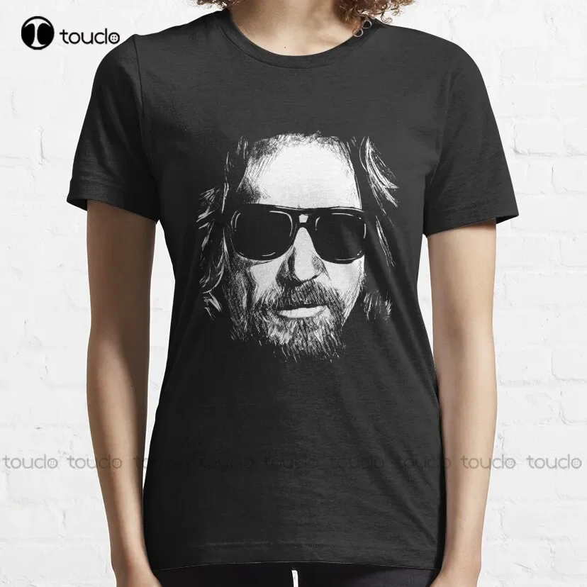 The dude the big lebowski Classic T-Shirt funny tshirts Custom aldult Teen unisex digital printing xs-5xl All seasons cotton