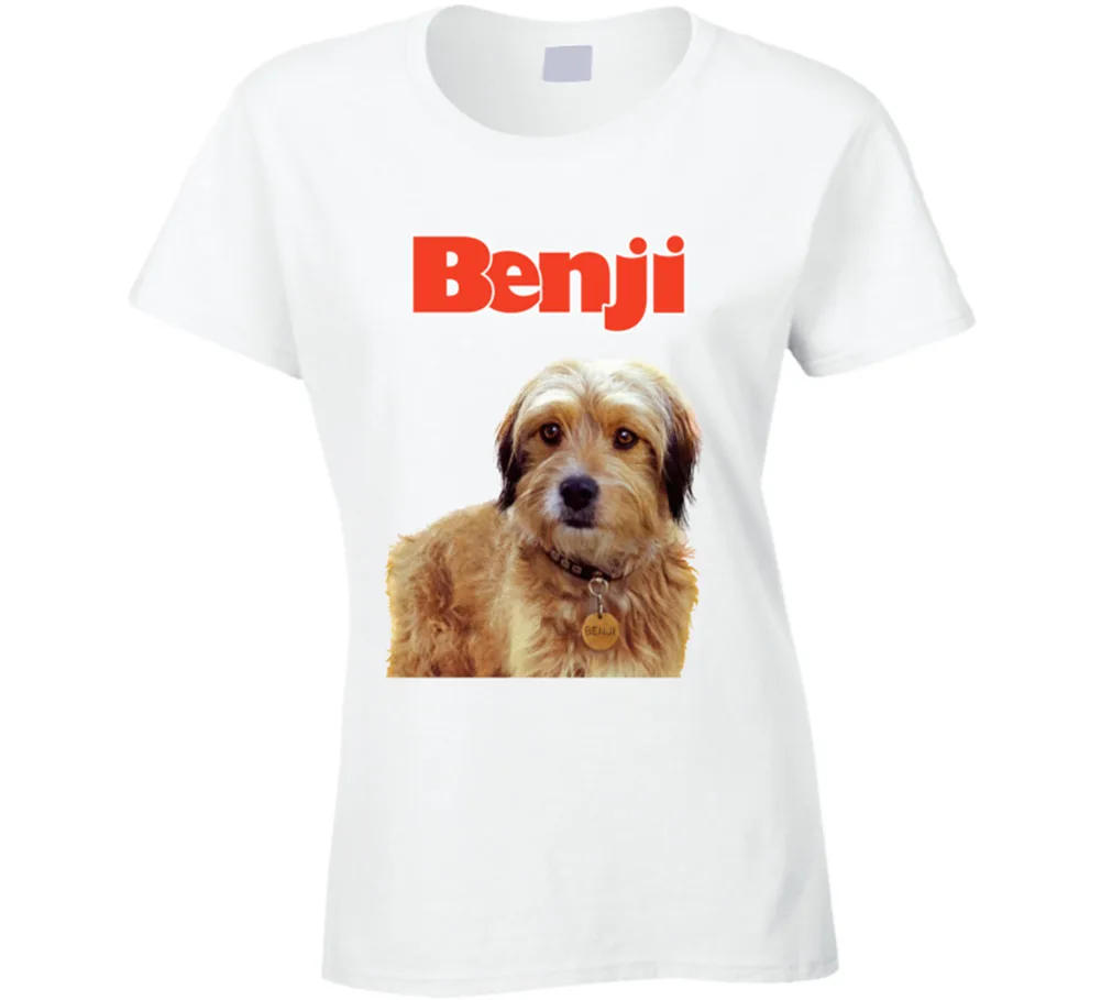 Love Dog Benji 1974 Movie Retro T shirt Ladies Womens New