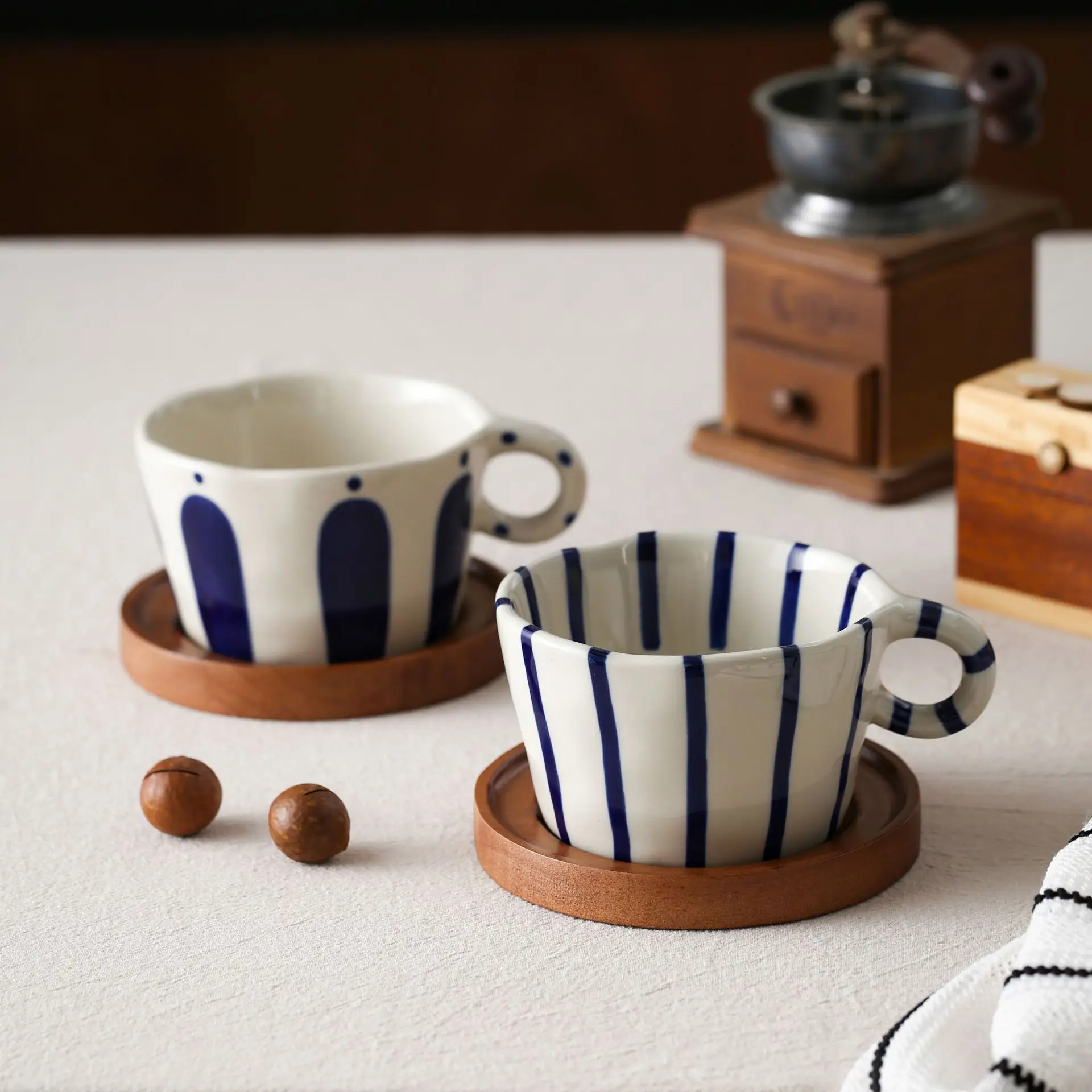 Vintage Striped Cer…