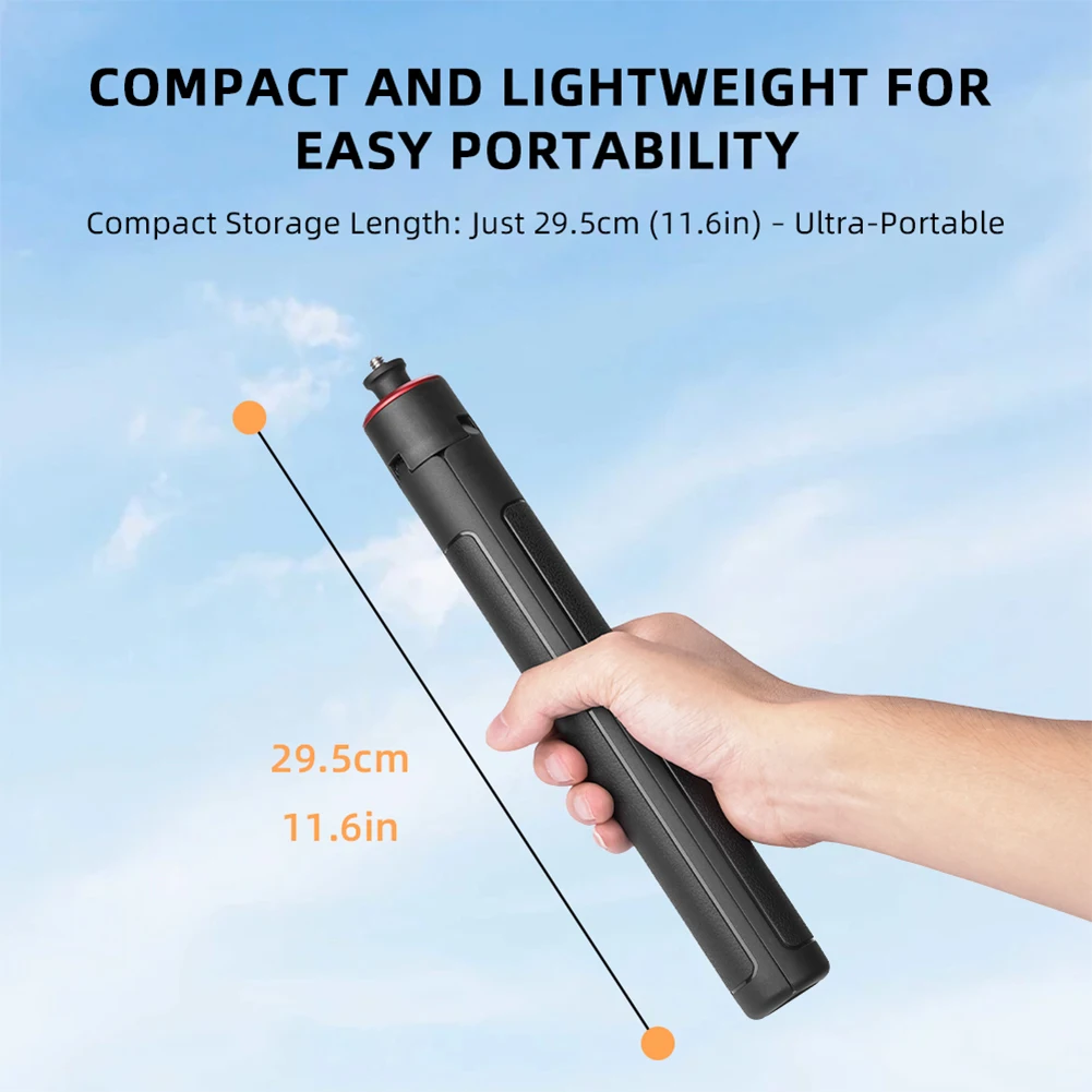 Selfie Stick Camera Vlogging Extendable Travel Tripod Stand For X5 Action 4/Pocket 3_voghion.com