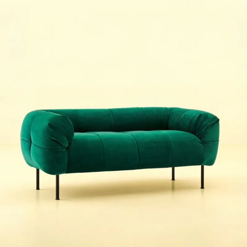 Durable fabric sofa Comfortable seat Sponge upholstered office Living room