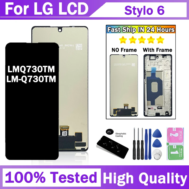 68-oem-stylo6-表示画面-lg-stylo-6-lm-q730tm-lmq730tm-lcd-ディスプレイタッチスクリーンデジタイザアセンブリの交換