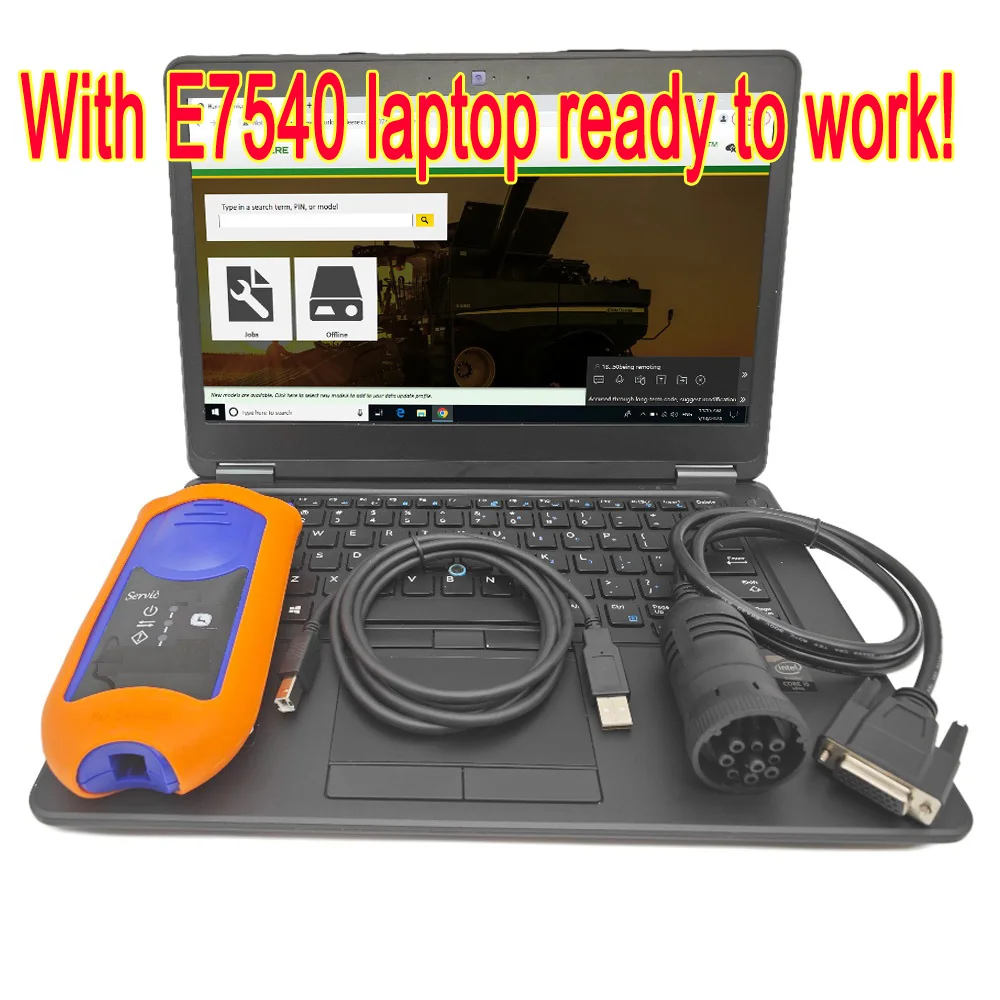 

5.3 For J0hn-Dee EDL V2 SCAN Electronic Data Link Diagnostic Adapter Construction Agriculture Equipment Engine with E7540 PC