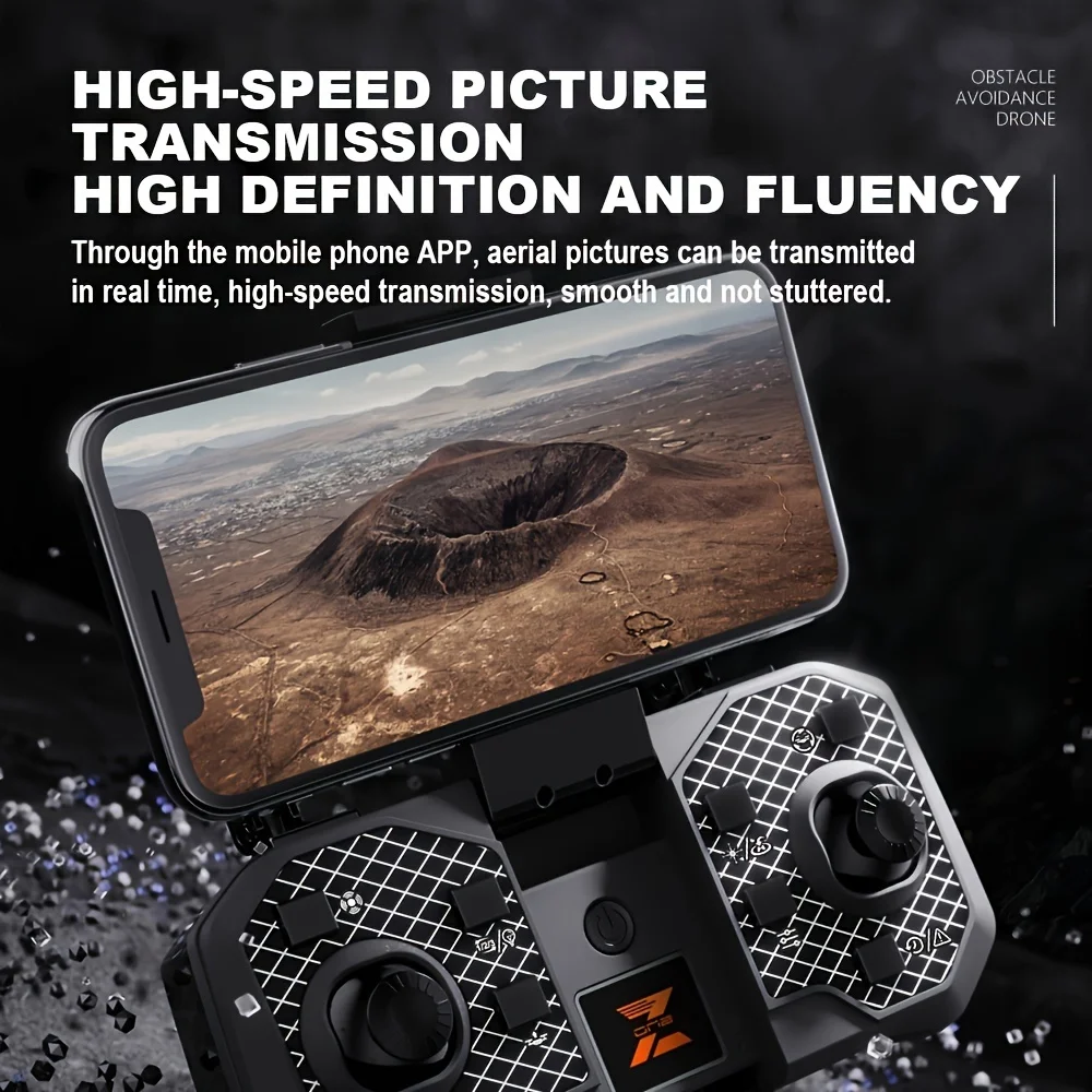 KF612 มินิโดรนมืออาชีพ HD กล้องยกการถ่ายภาพหลีกเลี่ยงอุปสรรคมอเตอร์ไร้แปรงพับ RC ควอดคอปเตอร์ของเล่น