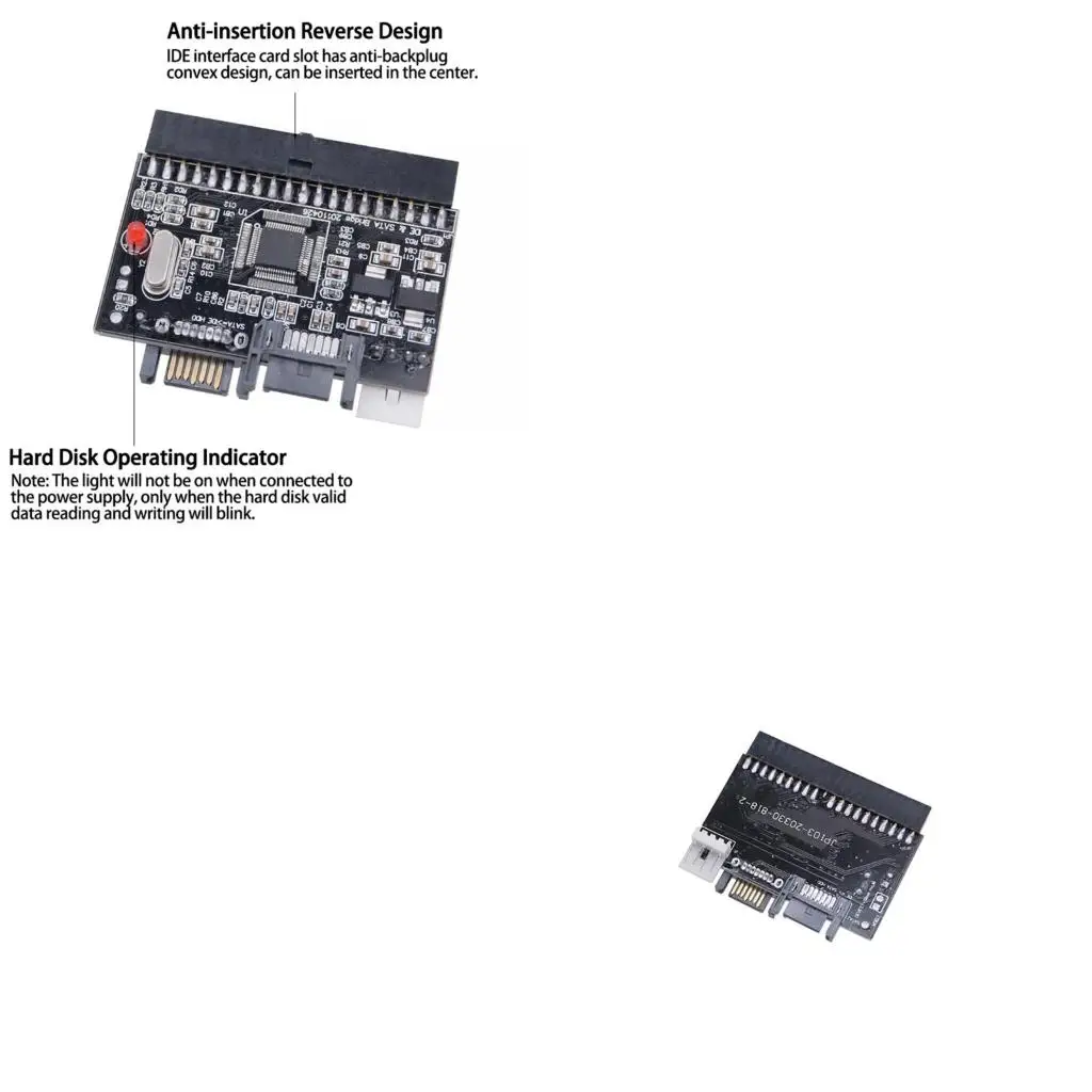 3.5in Bi-Directional IDE to Adapter Riser Cards for Desktops Computer