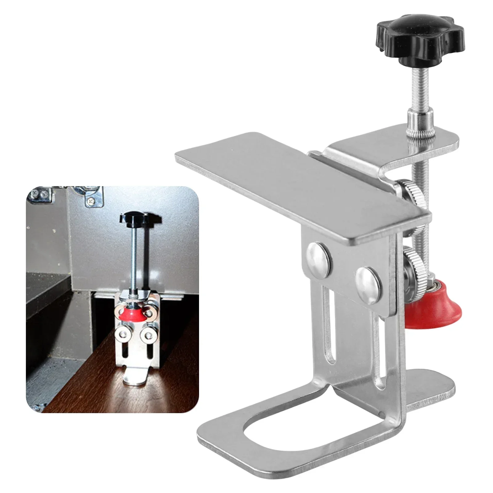 Furniture Assembly As Picture Cabinet Door Installation Adjustable Door Holder Clamps Precise Positioning Tool DIY Friendly Tool