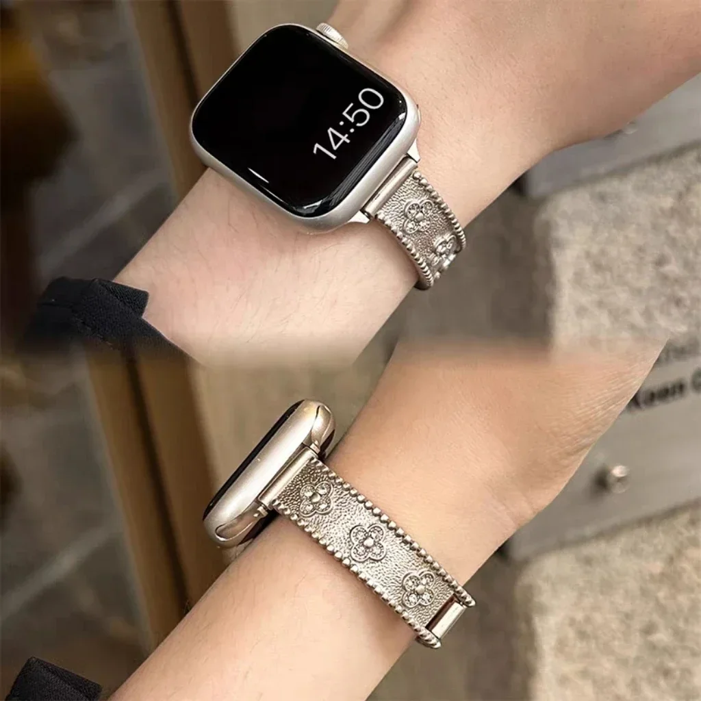 لطيفة بلينغ سوار معدني لساعة أبل الفرقة رابط النساء سلسلة 8/7/6/10/9 40 مللي متر 41 مللي متر 38 مللي متر 42 مللي متر 44 مللي متر 45 مللي متر 46 مللي متر حزام #6