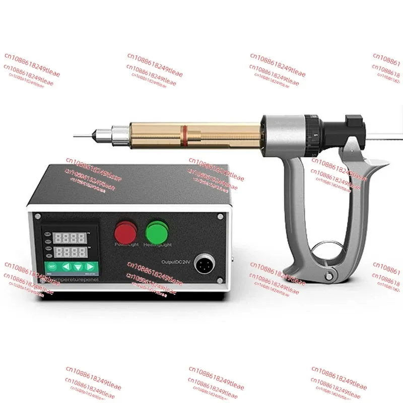 Semi-Automatic Adjustable Constant Temperature Heating Oil Injection Gun Handheld Cbd Atomization Oil Injection Machine