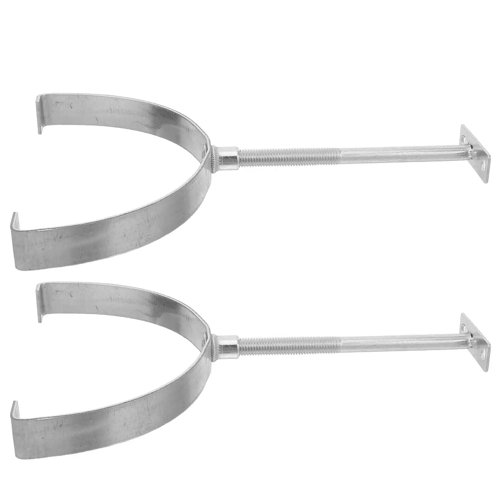 2Pcs Adjustable Bracket Lightning Rod Roof Tile Clamp Mount Air Terminal Holder Universal Tile Roof Lightning Protection