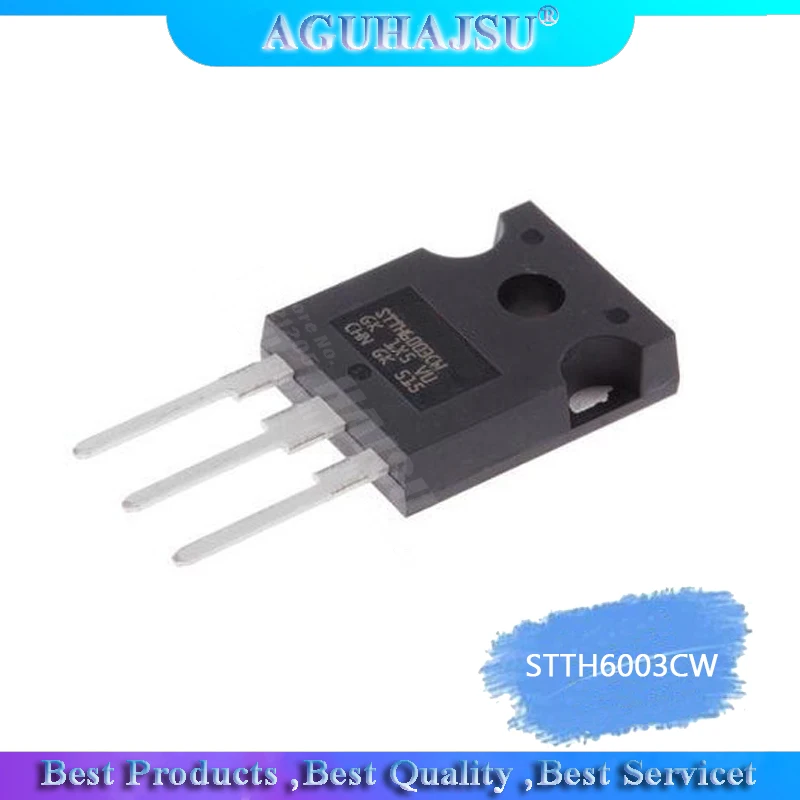 

2pcs STTH6003CW STTH6003 TO-247 300V 60A original