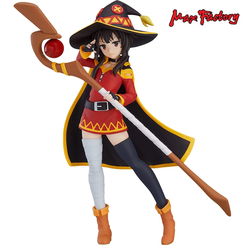 

In Stock Original Max Factory A Blessing To This Wonderful World! Red Legend Megumin Anime Figure 22Cm Model Toys for Kids Gift