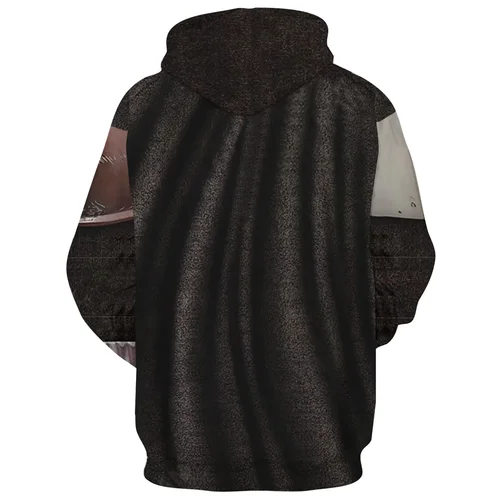 Imagen 2 del producto SW The Mandalorian sudaderas con capucha disfraz de Cosplay para hombre adulto suéter abrigos chaquetas Pedro Pascal soldado mandaloriano guerrero Prop