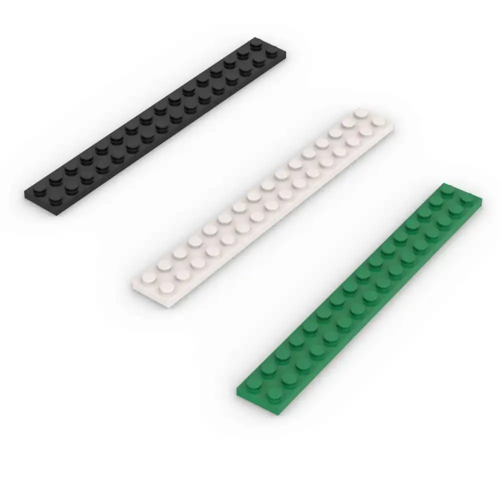MOC 10PCS Plate 4282 2x16 Building Blocks Kit High-Tech Board Light Panel Bricks Particle Idea Toys Children Birthday Kid Gifts