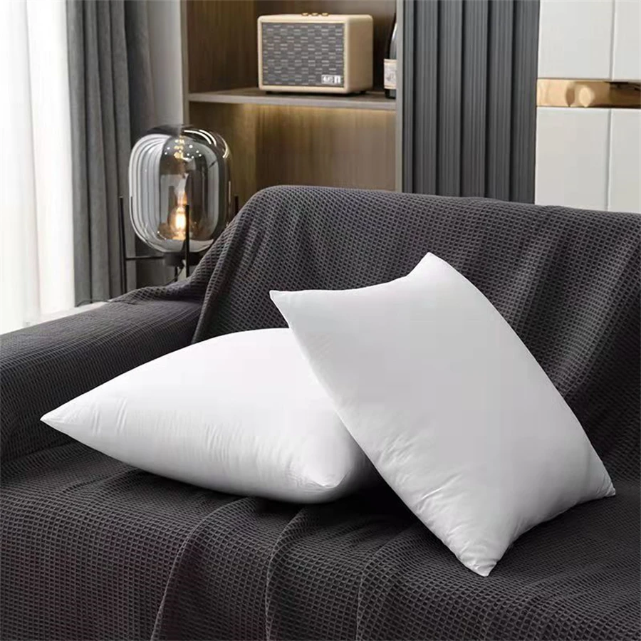 Classic 45x45cm Solid Color Cushion Core Soft Head Pillow Inner PP Cotton Filling Health Care Customizable Funny Cushion Filler
