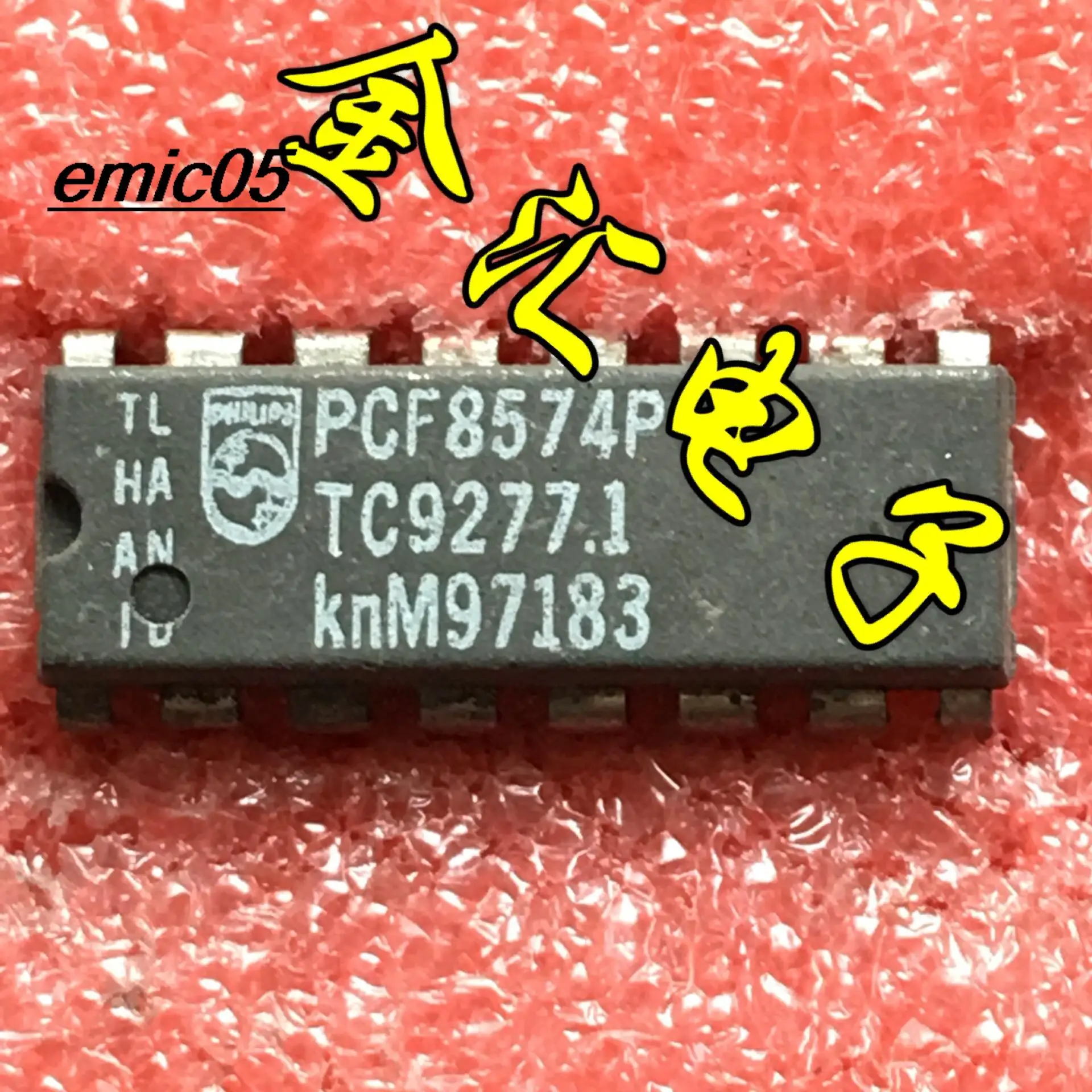 

10pieces Original stock PCF8574P I/O 8 16 DIP-16