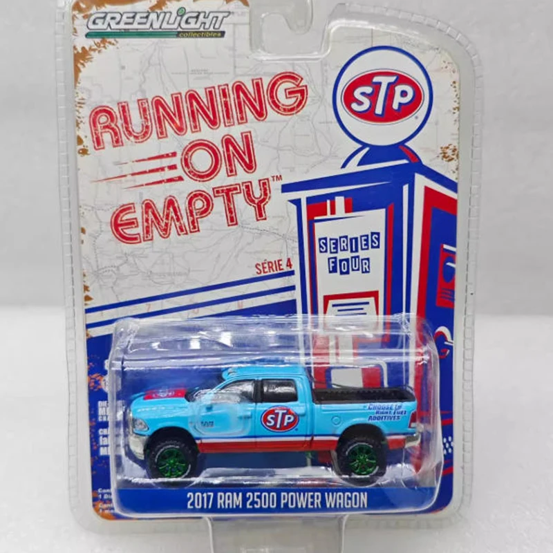 

GreenLight масштаб 1:64 2017 RAM 2500, зеленая машина, имитация сплава, модель автомобиля, коллекция, украшение для дисплея, игрушка в подарок