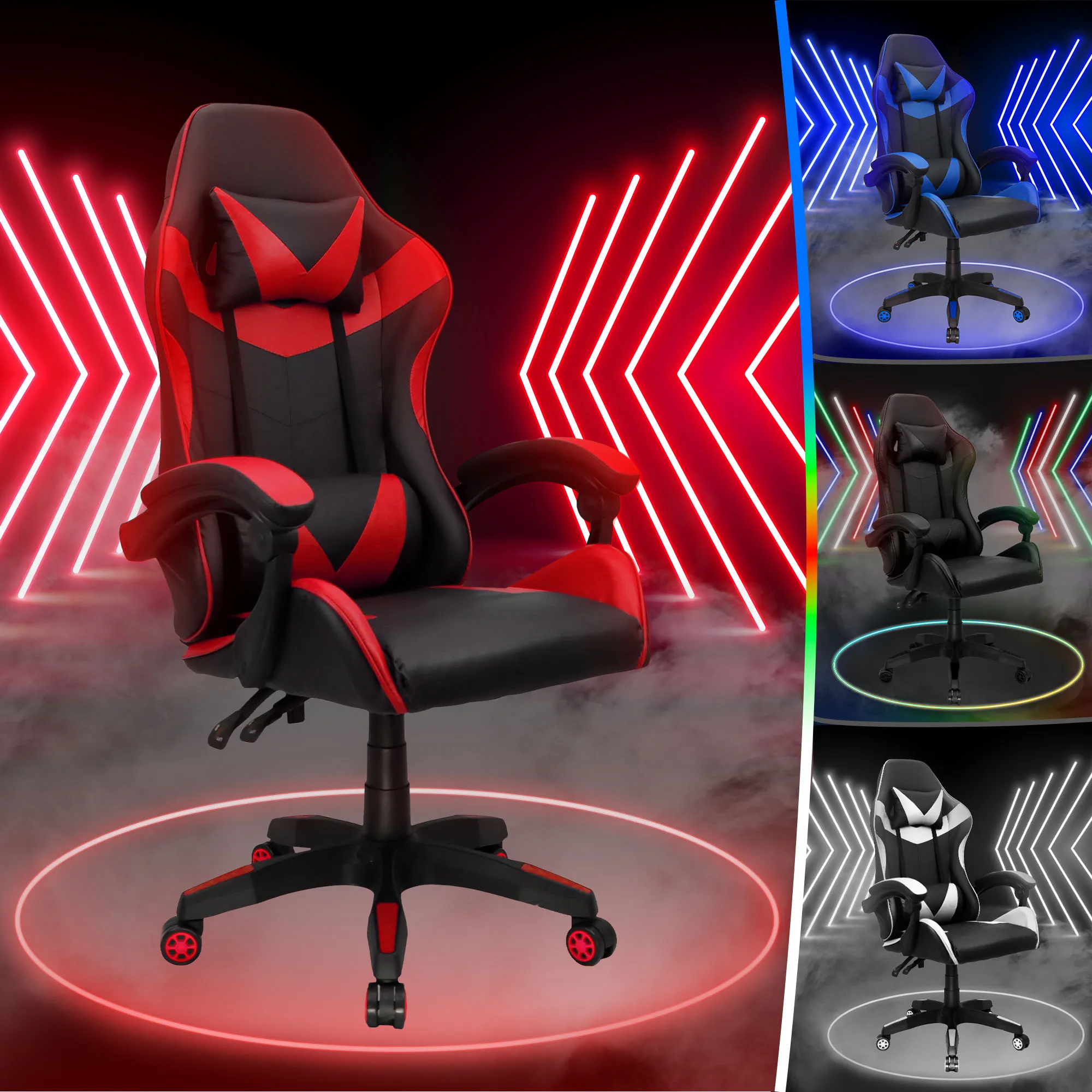 TR Swivel Leather Gamer Chair-MAX