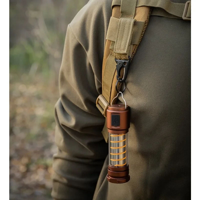 2PCS Edc Outdoor Tactical Nylon Multi Functional Buckle Eagle Beak Hook Backpack Velcro Strap Rock Climbing Hiking Beverage image 3