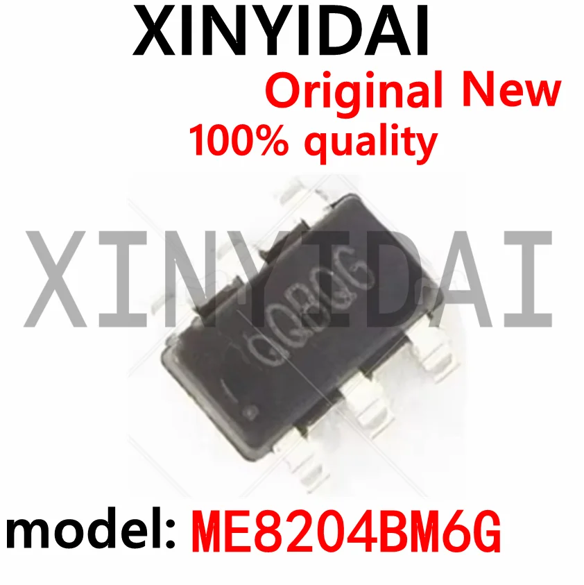 5-20pcs/Lot ME8204BM6G QB** QBQG QBQL QBQA QBPE QBSJ QBVF NEW Original Genuine Chip Packing SOT23-6