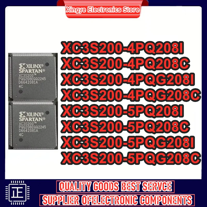 

XC3S200-4PQ208I XC3S200-4PQ208C XC3S200-4PQG208I XC3S200-4PQG208C XC3S200-5PQ208I XC3S200-5PQ208C XC3S200-5PQG208I XC3S200-5PQG2