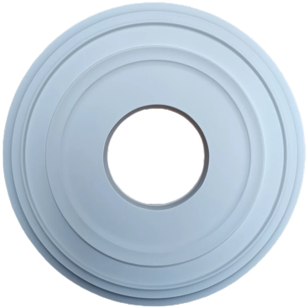 12 Inch Round Ceiling Light Base Disc for Living Room - 30CM Outer Diameter 10CM Inner Diameter 2CM Thick Plain Decorative Lamp
