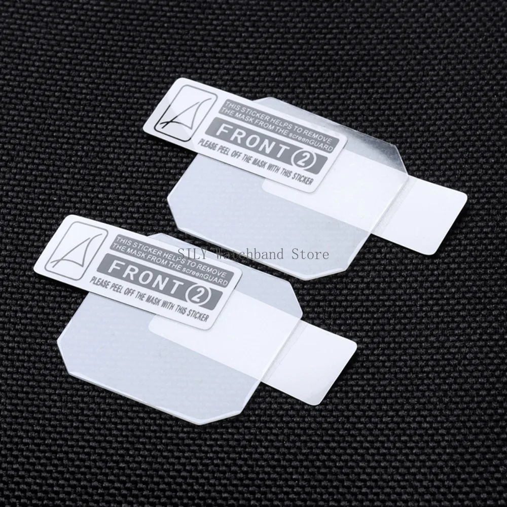 2/4/6PCS for DW5600 DW5610 GA2100 F91W AE1200 A158WA-1 W-218H W800H HD Watches Screen Protector Film Anti-Scratch Full Protector view 4
