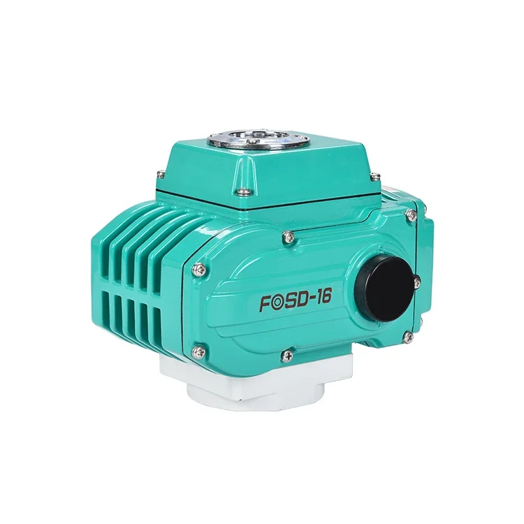 Best price 12v 24v proportional RS85 electrical pvc ball valve electric actuator 1/4 quarter turn rotary electric actuator valve