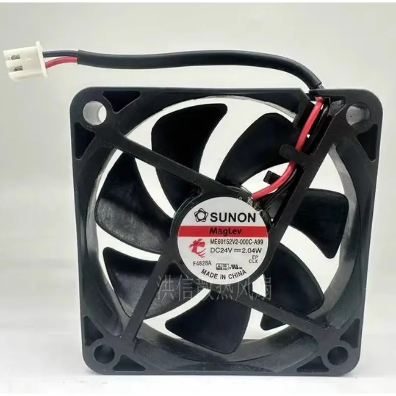 

Новый охлаждающий вентилятор для SUNON ME60152V2-000C-A99 6015, 24 В, 2,04 Вт, охлаждающий вентилятор 60*60*15 мм
