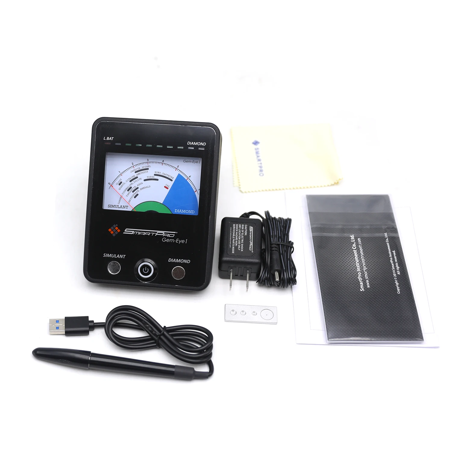 Jinwei High Quality Smart Gemstone Tester Gem Testing Machine Intelligent Gem Instrument Jewelry Tool