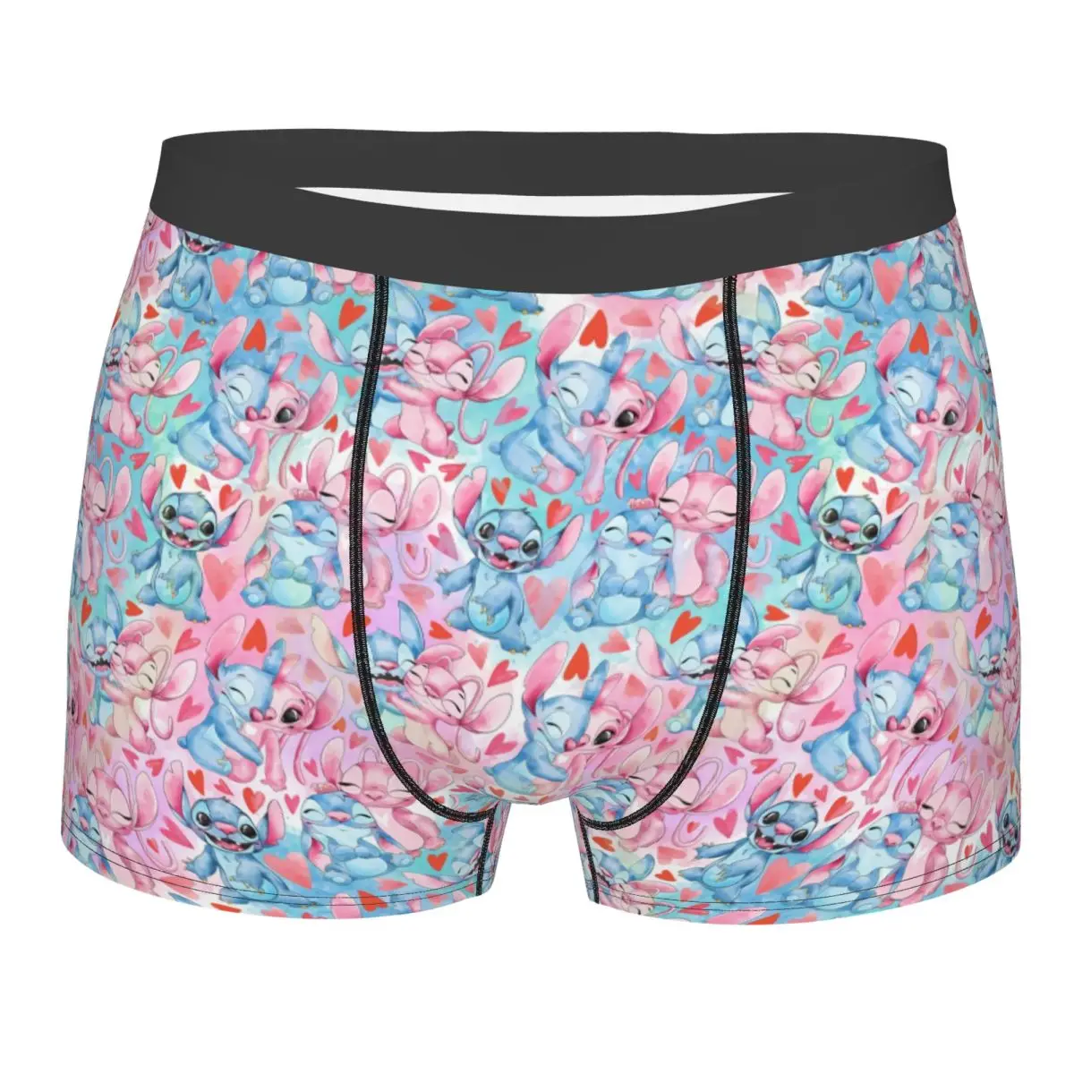 

Мужские трусы-боксеры с индивидуальным дизайном, дышащие, мягкие, с мультяшным принтом, для мужчин.