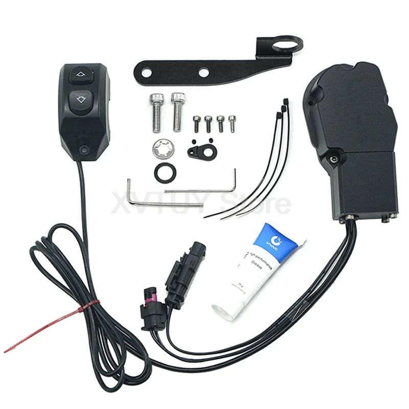 Motorcycle Electric Windshield For BMW R1200GS R1250GS ADV LC 2013-2022 Electrical Remote Control Switch Deflector Accessories