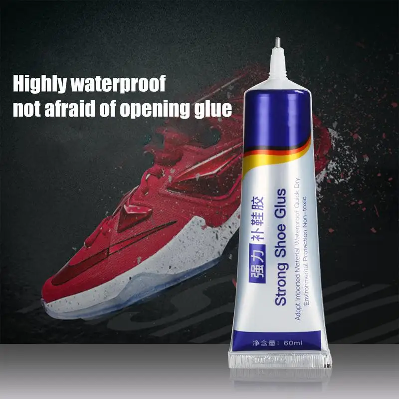 Powerful Shoe Repair Glue DIY Repairing Adhesive Shoemaker Waterproof Universal Strong Shoe Factory Special Leather Shoe 60ml