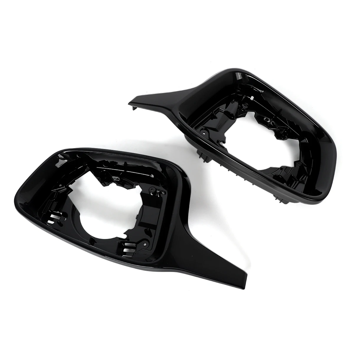 أسود مرآة الرؤية الخلفية غطاء غطاء الإسكان لسيارات BMW G42 G20 G22 G23 G26 G28 G30 G11 G15 430i M440i i4 530e 540i M550i 840i M850i