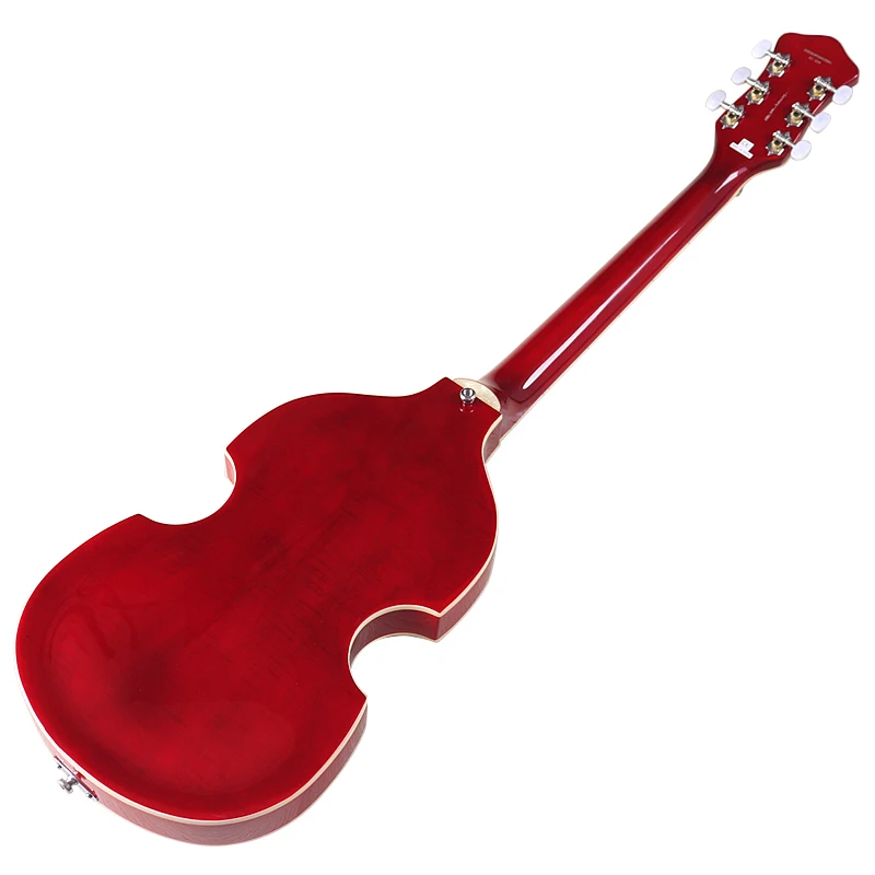 Violin Shape 6 Strings Electric Guitar 39 Inch Violin Guitars High Gloss Solid Basswood Body Canada Maple Neck Fast Delivery