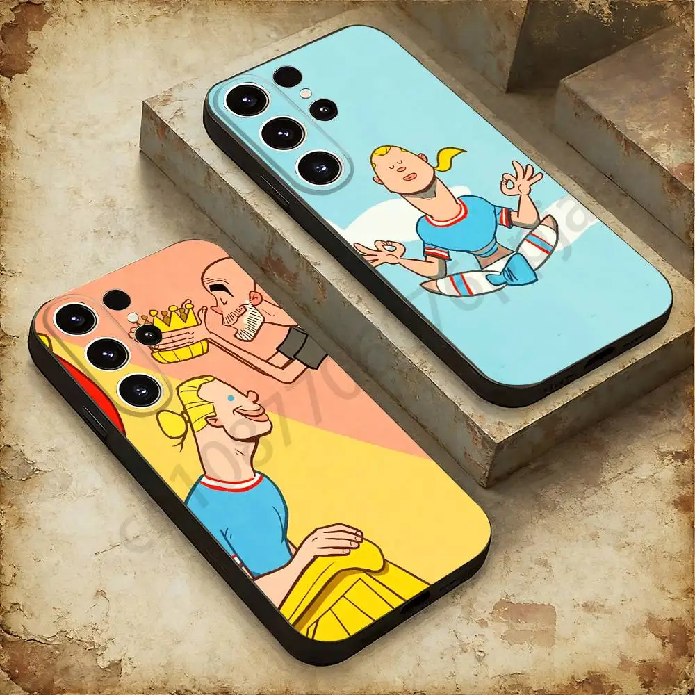 

Football 9 H-Haaland Cartoon Phone case For Samsung Galaxy A53,51,72,73,31,30,42 Soft Silicone Black Cover