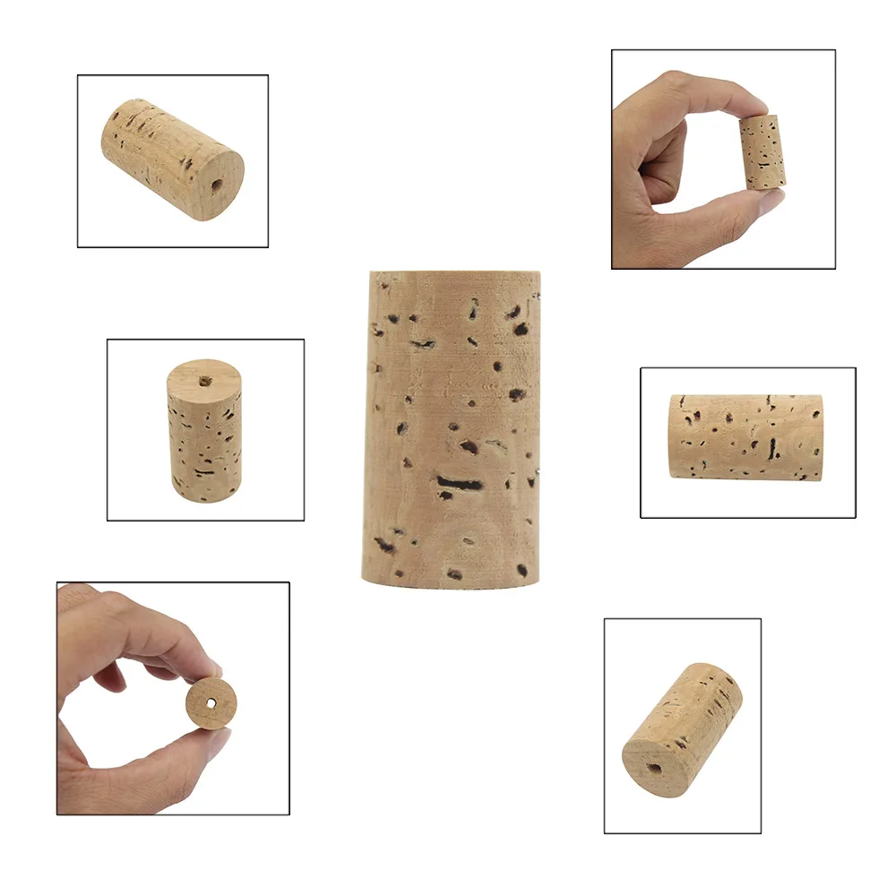 Flute Corks Flute Headjoint Cork Mouthpiece Plug Piccolo Stopper Replacement Parts Woodwind Musical Instrument Repair Accessory