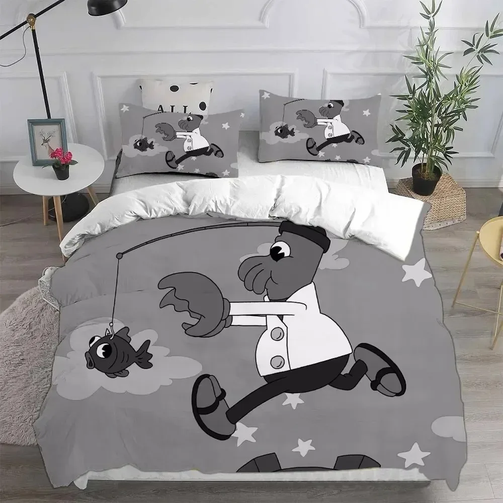 3D Cartoon Futuramas Bender Bedding Set Boys Girls Twin Queen Size Duvet Cover Pillowcase Bed Kids Adult Fashion Home Textiles