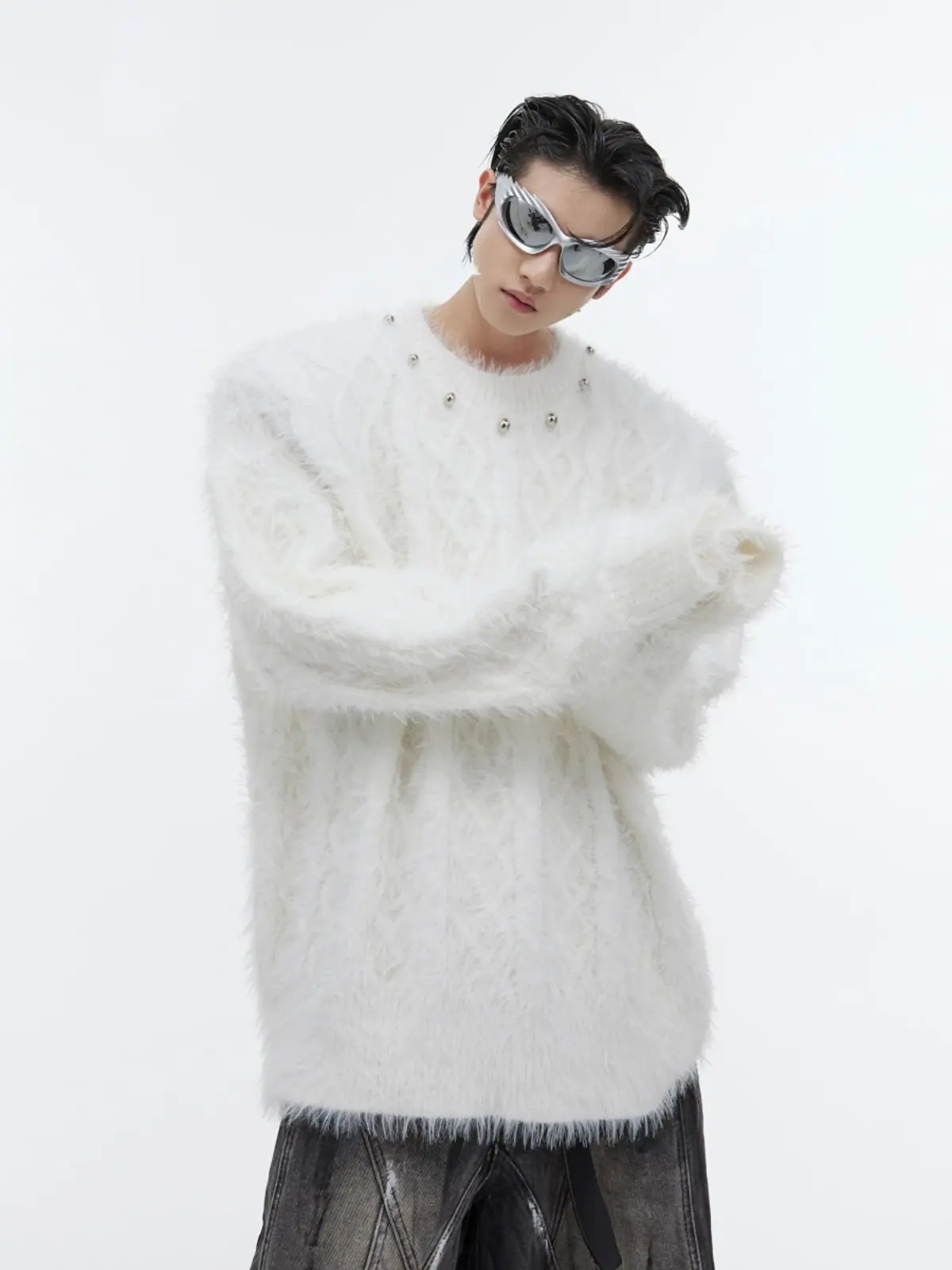 

Мужские пуловеры с меховым воротником, красные, с узором аргайл, цельные, для гольфа, для пожилых, в британском стиле, элитные, высококачественные, персонализированные коллекции, топ-модели