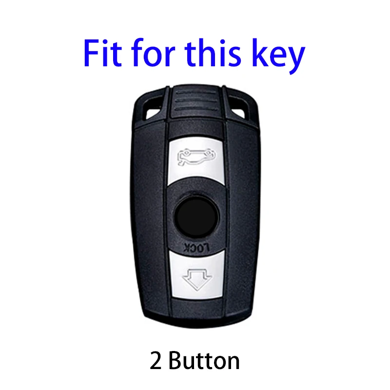 Silver TPU Car Remote Key Case Cover Shell For BMW X1 X5 X6 Z4 E90 E60 E70 E87 3 5 6 Series M3 M5 Holder Shell Fob Accessories