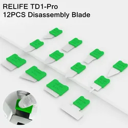 RELIFE TD1 Pro 12PCS Disassembly Blade Set for Mobile Phone Tablet LCD Screen Back Cover Battery Glue Dismantling Removal Knife