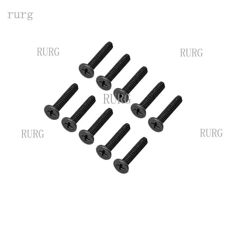R+  10pcs Black Lower Bottom Base Cover Case screws For LENOVO Legion 5 16IRX9 83DG