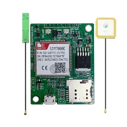 SIMCOM SIM7000E Development Board With SIM Card Slot TTL UART GPS Receiver Core Board LTE CAT M1 NBIoT Module Quad-Band 900/1800