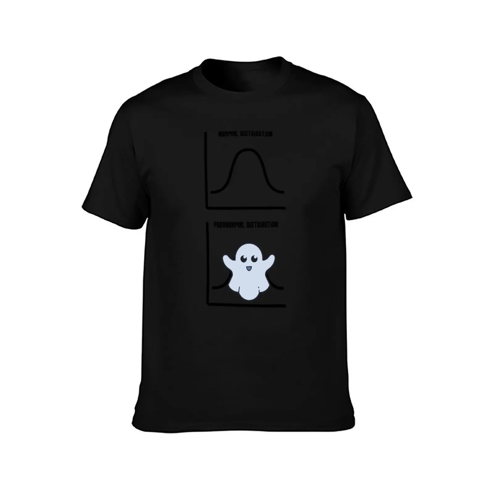 Normal Distribution Paranormal Distribution Paranormal Distribution T-Shirt Basic Short Sleeve for Men T-Shirt