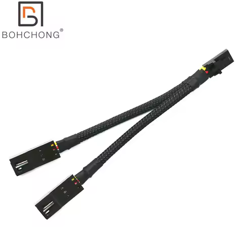 New 10CM For Corsair RGB Fan Hub Splitter Adapter Cable For Corsair Lighting Node Pro Commander Pro