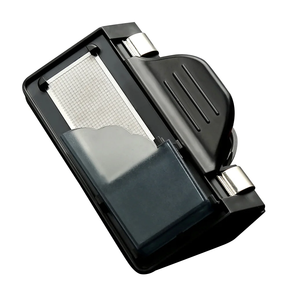 プラスチック両面鉛筆削りスケッチライティングデザイン安定したベースは削りくずを収集理想的な学校での使用子供