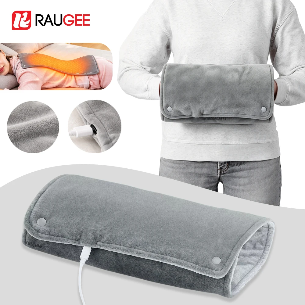 USB Hand Warmer Thermostatic Heating Pad Soft Hand Heater Portable Electric Heated for Hand Leg Back Waist Winter Heating Blanke
