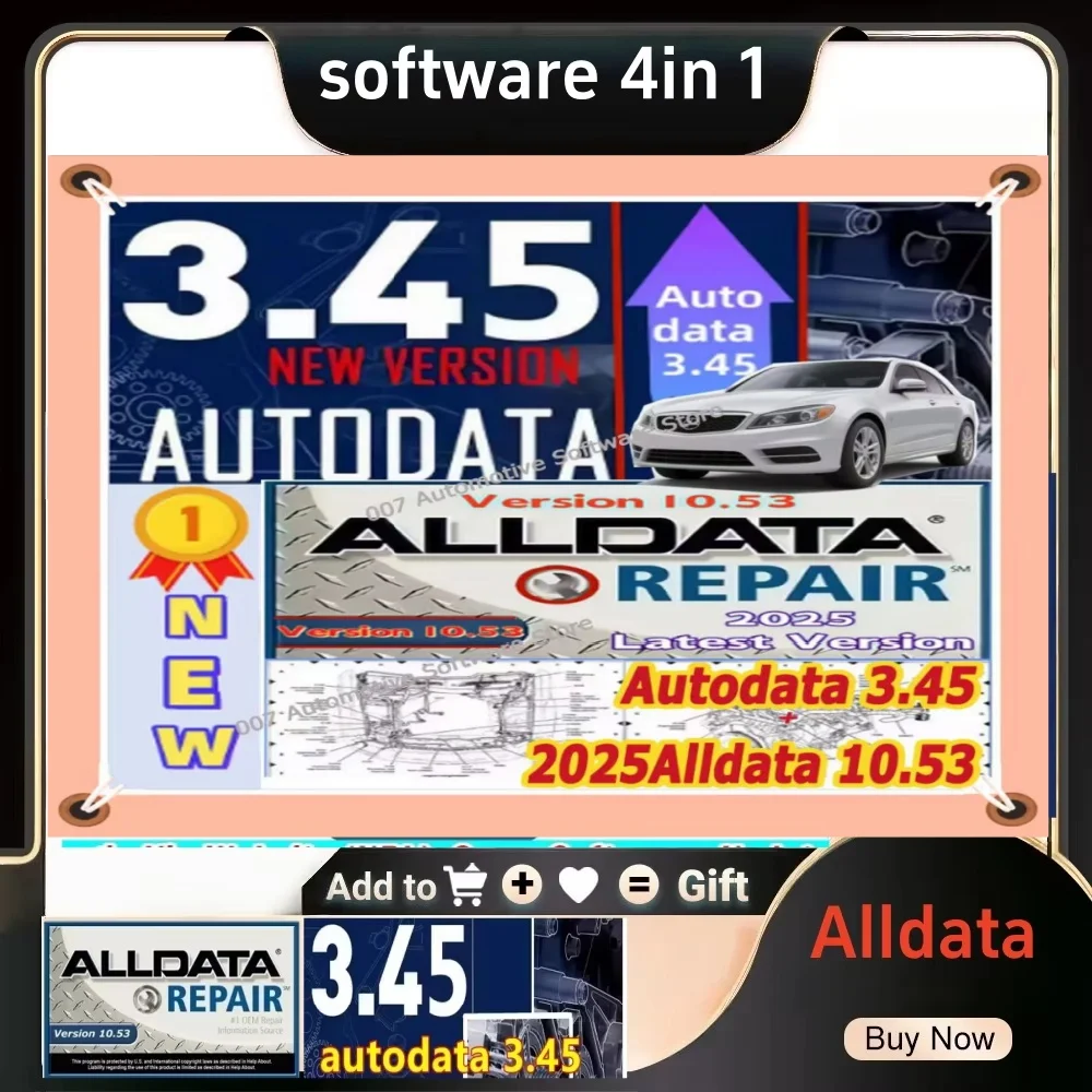 

¡Venta CALIENTE 2025! Software de reparación Alldata 10.53 Todos los datos Automotive Tech Último software sin conexión Autodata