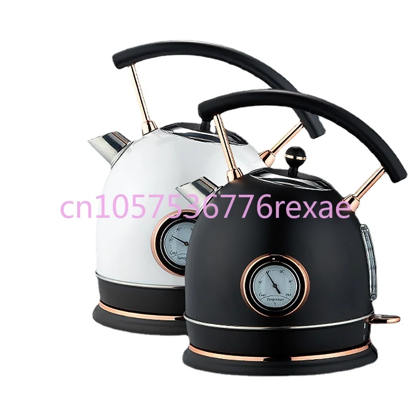 

Temperature Control Meter Electric Boiling Coffee Tea Pot 220V-240V 1.8L 1800W 304 Stainless Steel Electric Kettle With Water